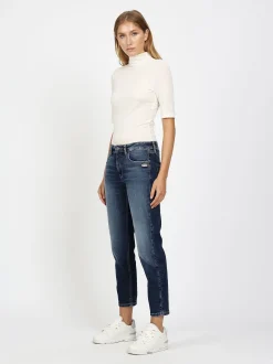 GANG Damen Jeans - 94NADIA CROPPED in blau