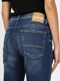 GANG Damen Jeans - 94NICA CROPPED in blau