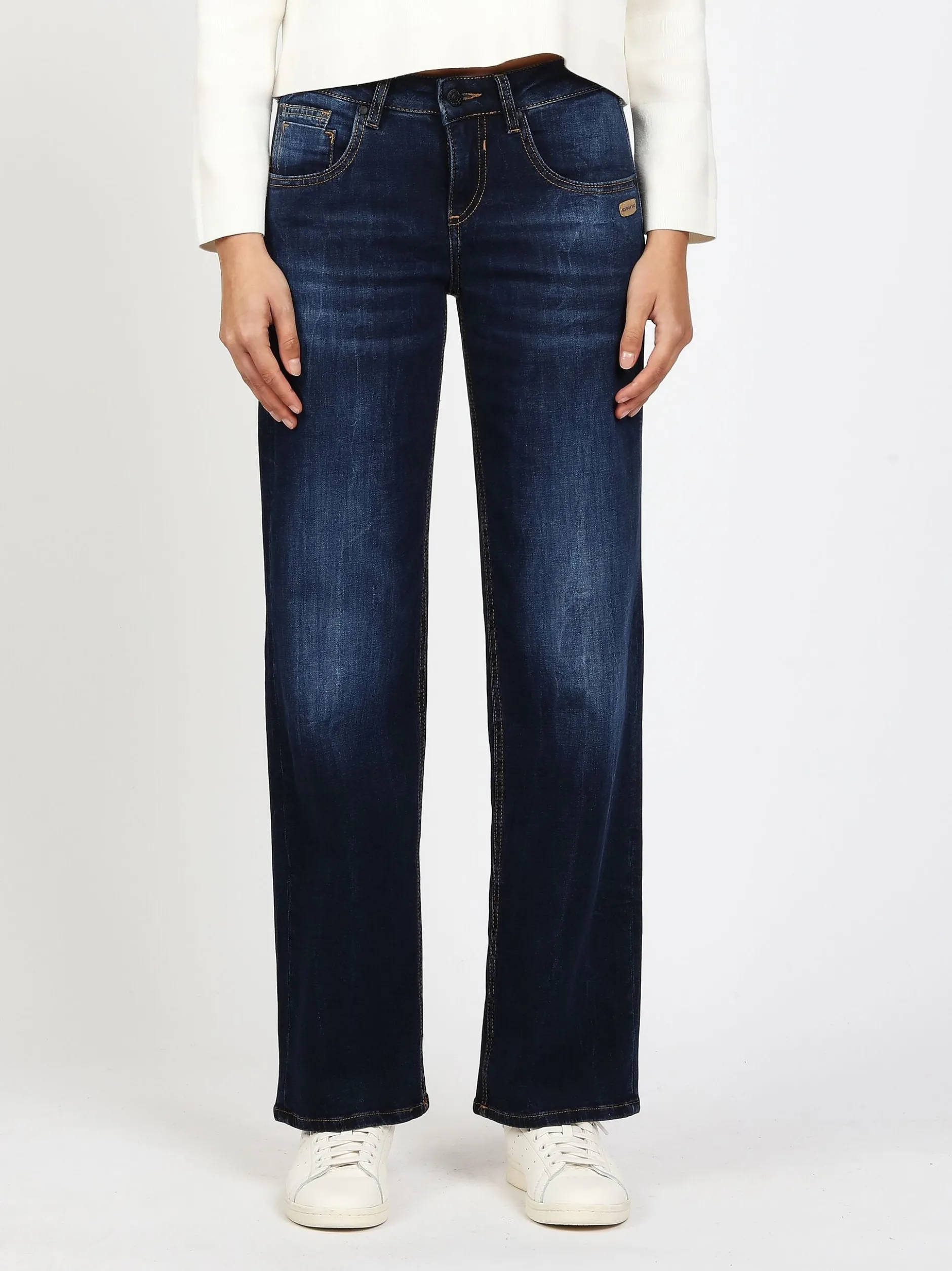 GANG Damen Jeans - 94RIVER in blau - Länge: lang