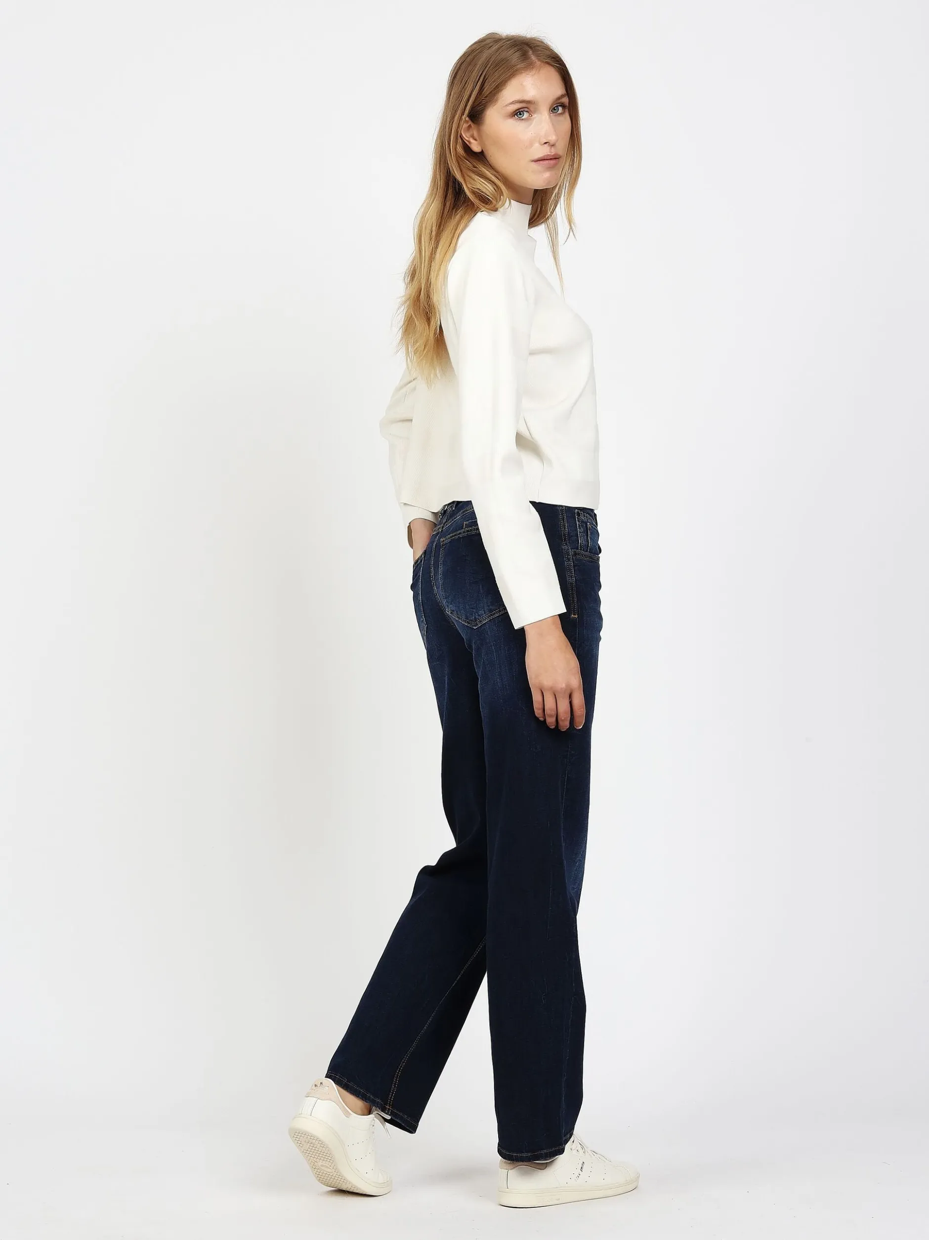 GANG Damen Jeans - 94RIVER in blau - Länge: lang