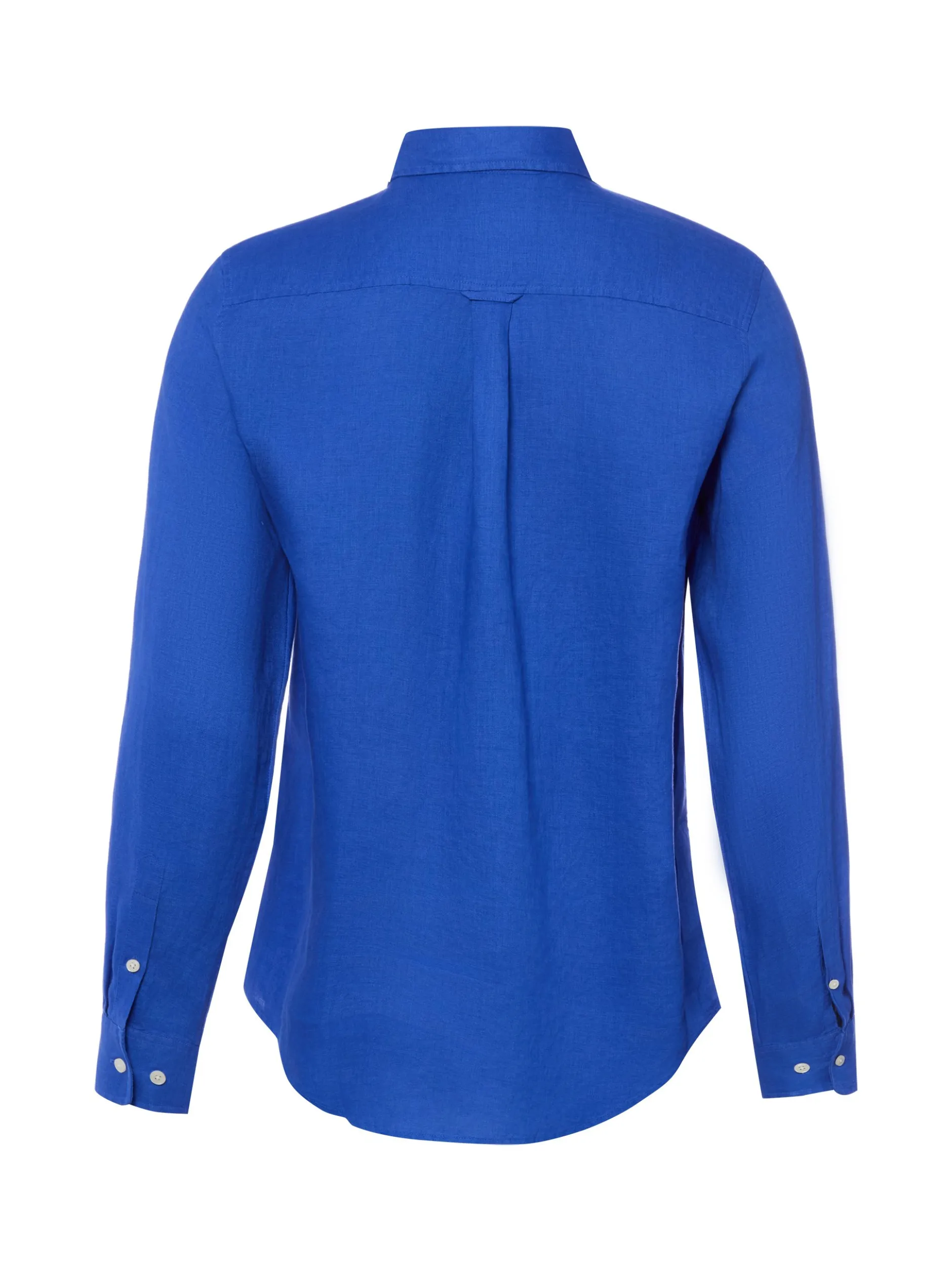 Gant Damen Leinenbluse in blau - Ärmel: langarm