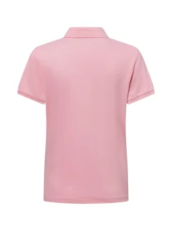 Gant Damen Poloshirt - SLIM SHEILD CAP SLEEVE in altrosa