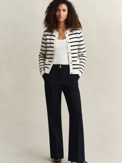 Gant Damen Strickjacke in ecru marine