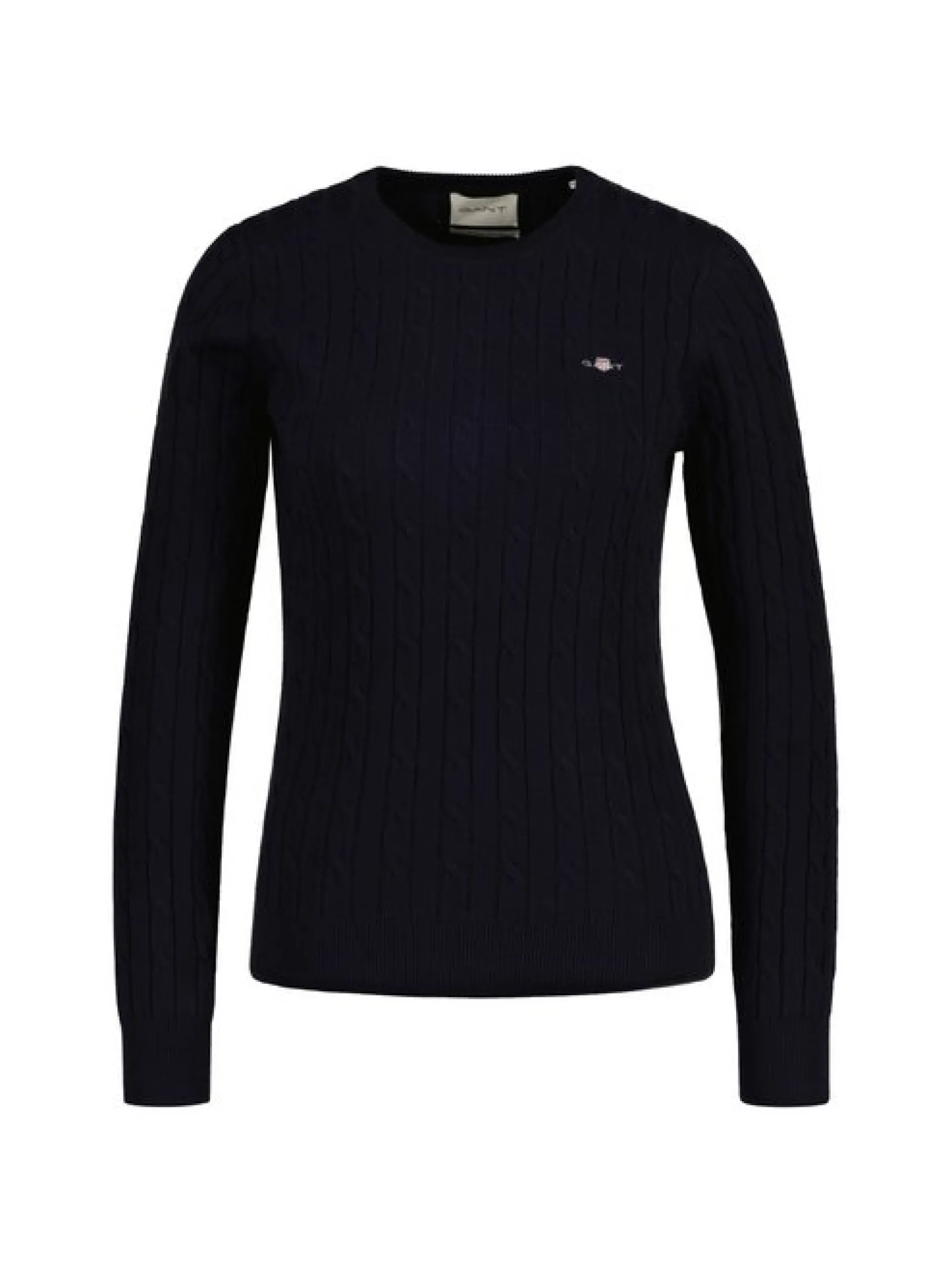 Gant Damen Strickpullover in blau - Ausschnitt: Rundhals