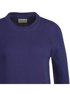 Gant Damen Strickpullover in blau - Ausschnitt: Rundhals