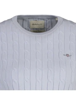 Gant Damen Strickpullover in blau - Ausschnitt: Rundhals