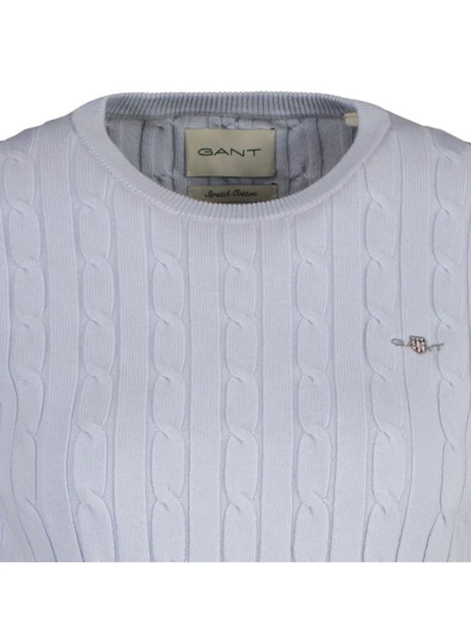 Gant Damen Strickpullover in blau - Ausschnitt: Rundhals
