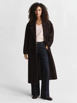 Gant Damen T-Shirt in aprikot - Ausschnitt: V-Ausschnitt