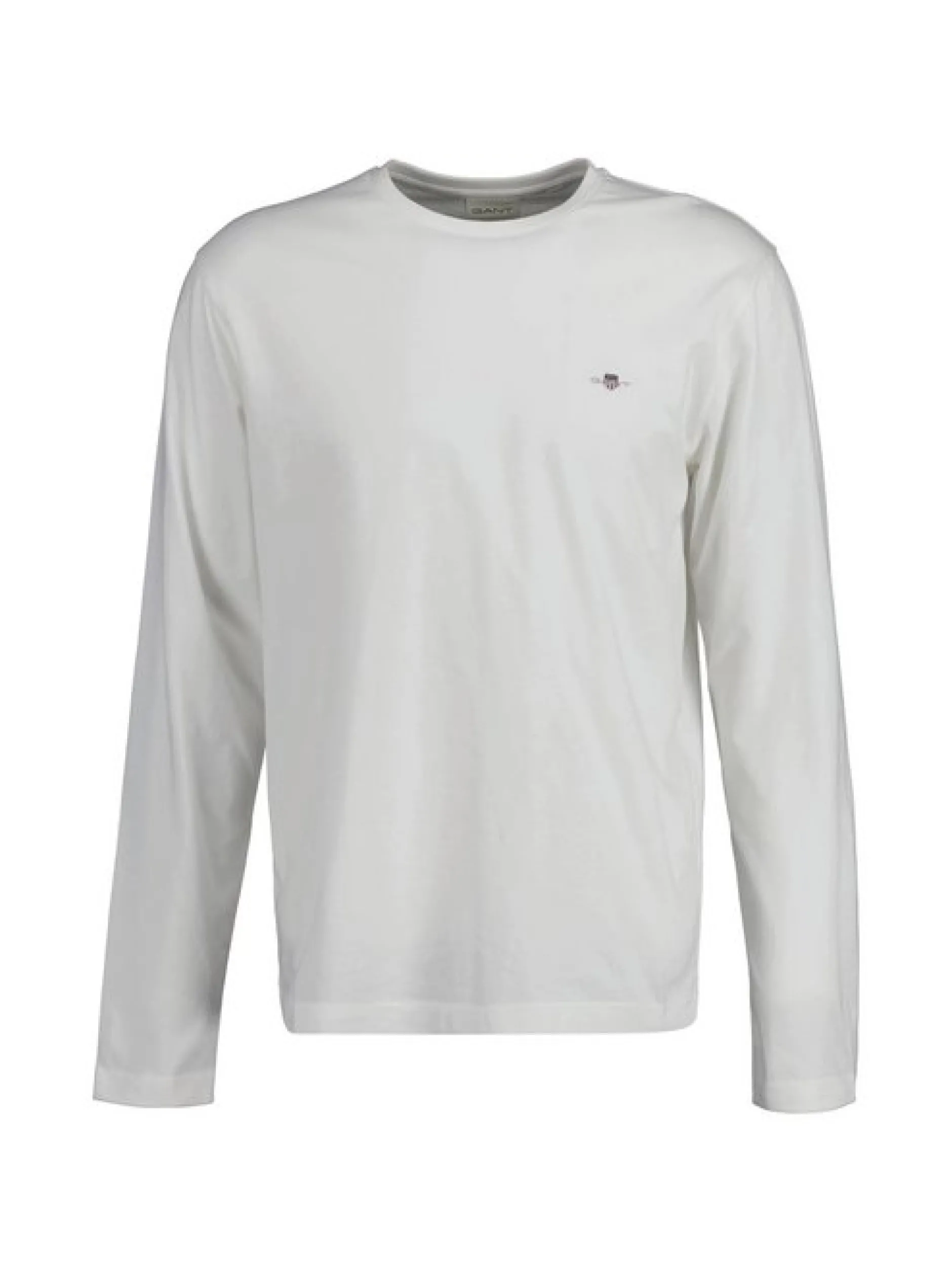 Gant Herren Longsleeve in beige - Ausschnitt: Rundhals