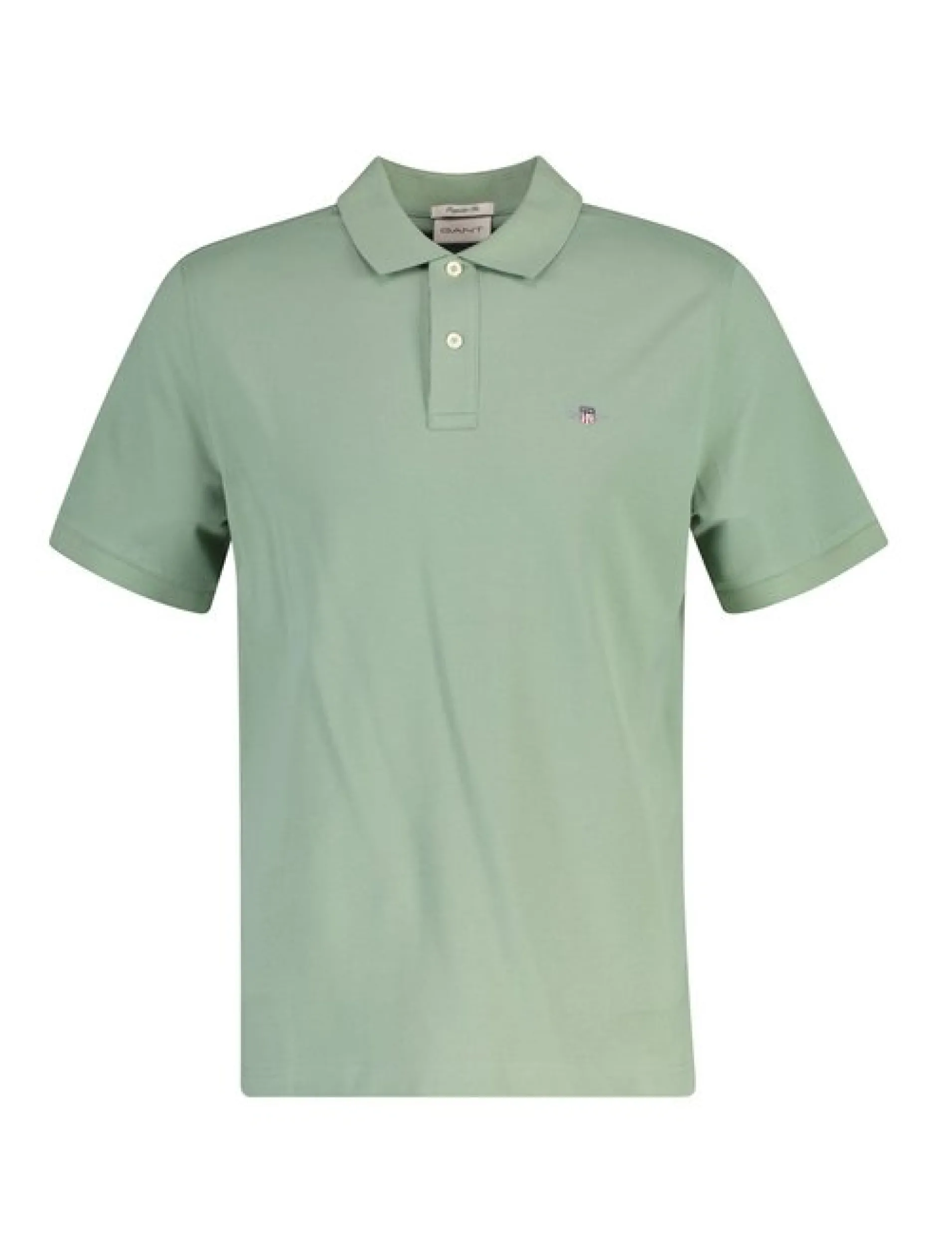 Gant Herren Poloshirt 1er Pack in grün - Ärmel: kurzarm