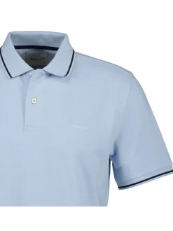 Gant Herren Poloshirt 1er Pack in blau - Ärmel: kurzarm