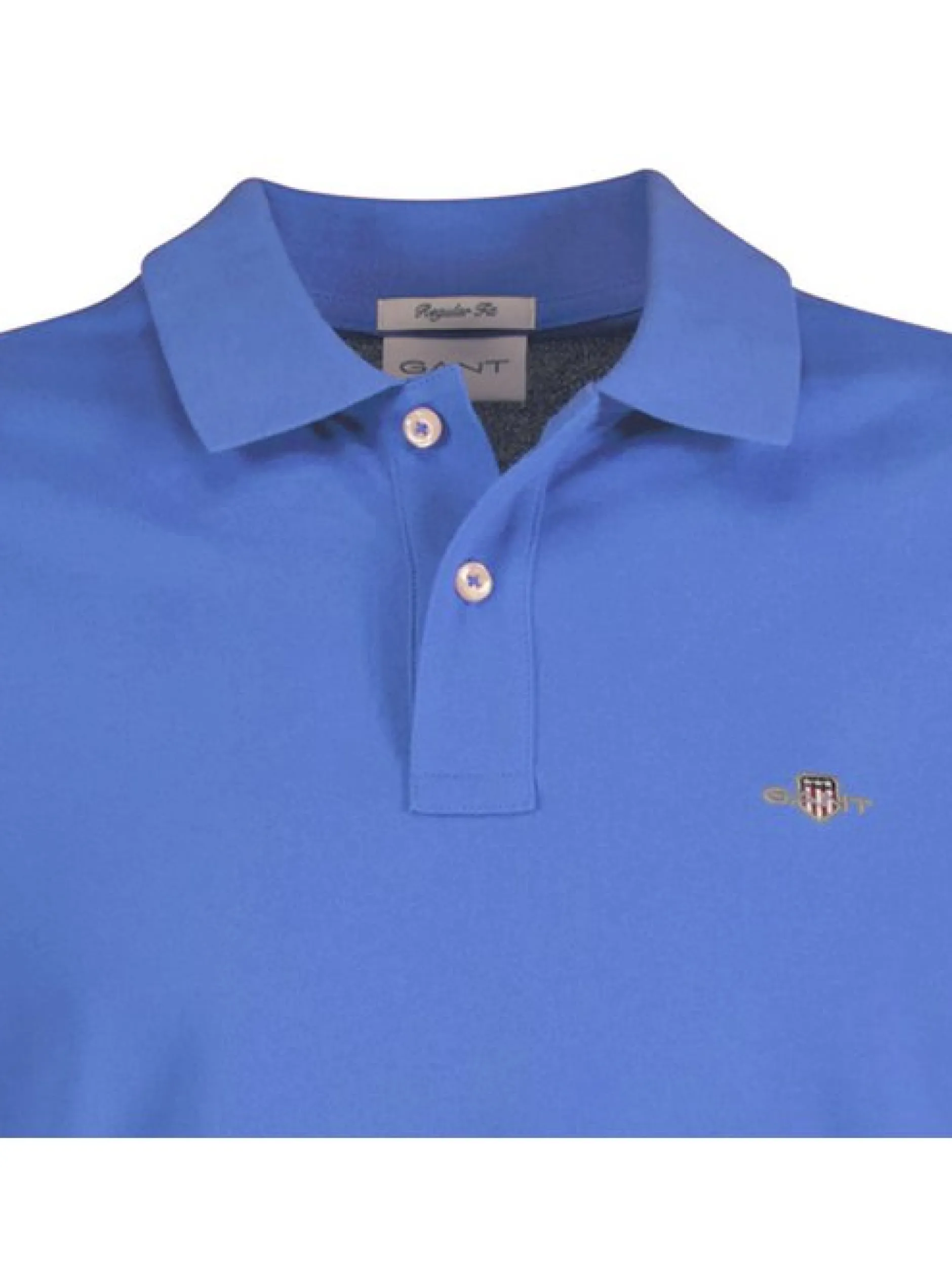 Gant Herren Poloshirt 1er Pack in blau - Ärmel: kurzarm