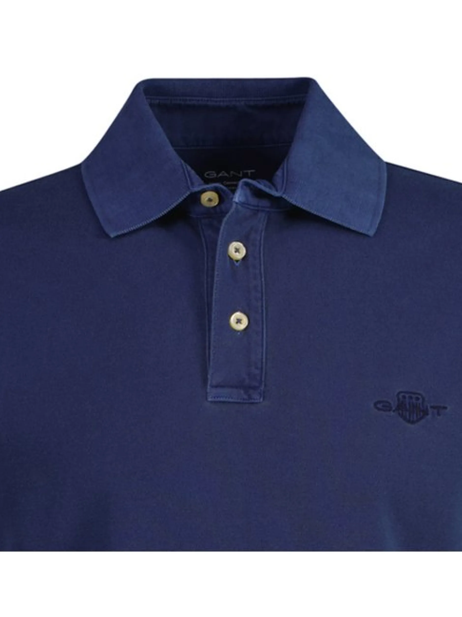 Gant Herren Poloshirt in blau - Ausschnitt: Polokragen