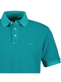 Gant Herren Poloshirt in blau - Ausschnitt: Polokragen