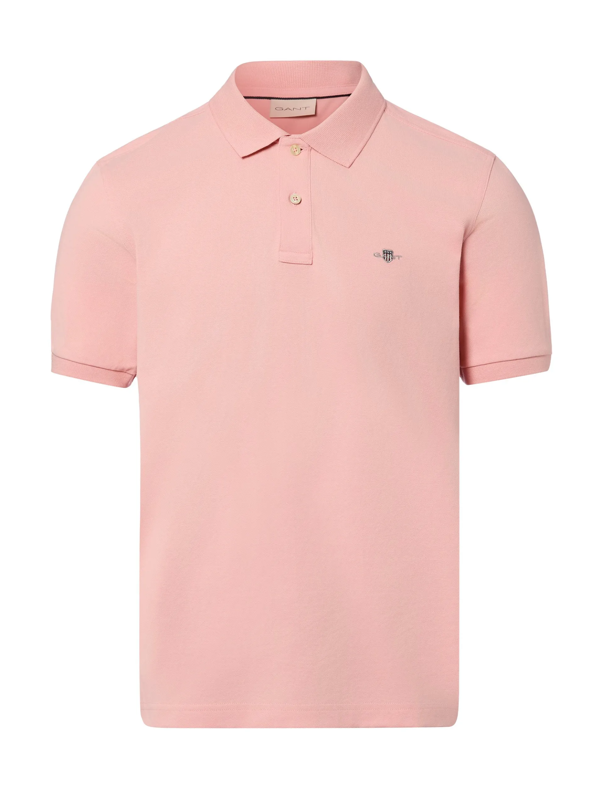 Gant Herren Poloshirt in pink - Ausschnitt: Polokragen
