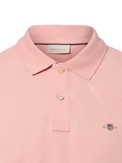 Gant Herren Poloshirt in pink - Ausschnitt: Polokragen