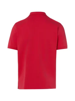 Gant Herren Poloshirt in rot - Ausschnitt: Polokragen