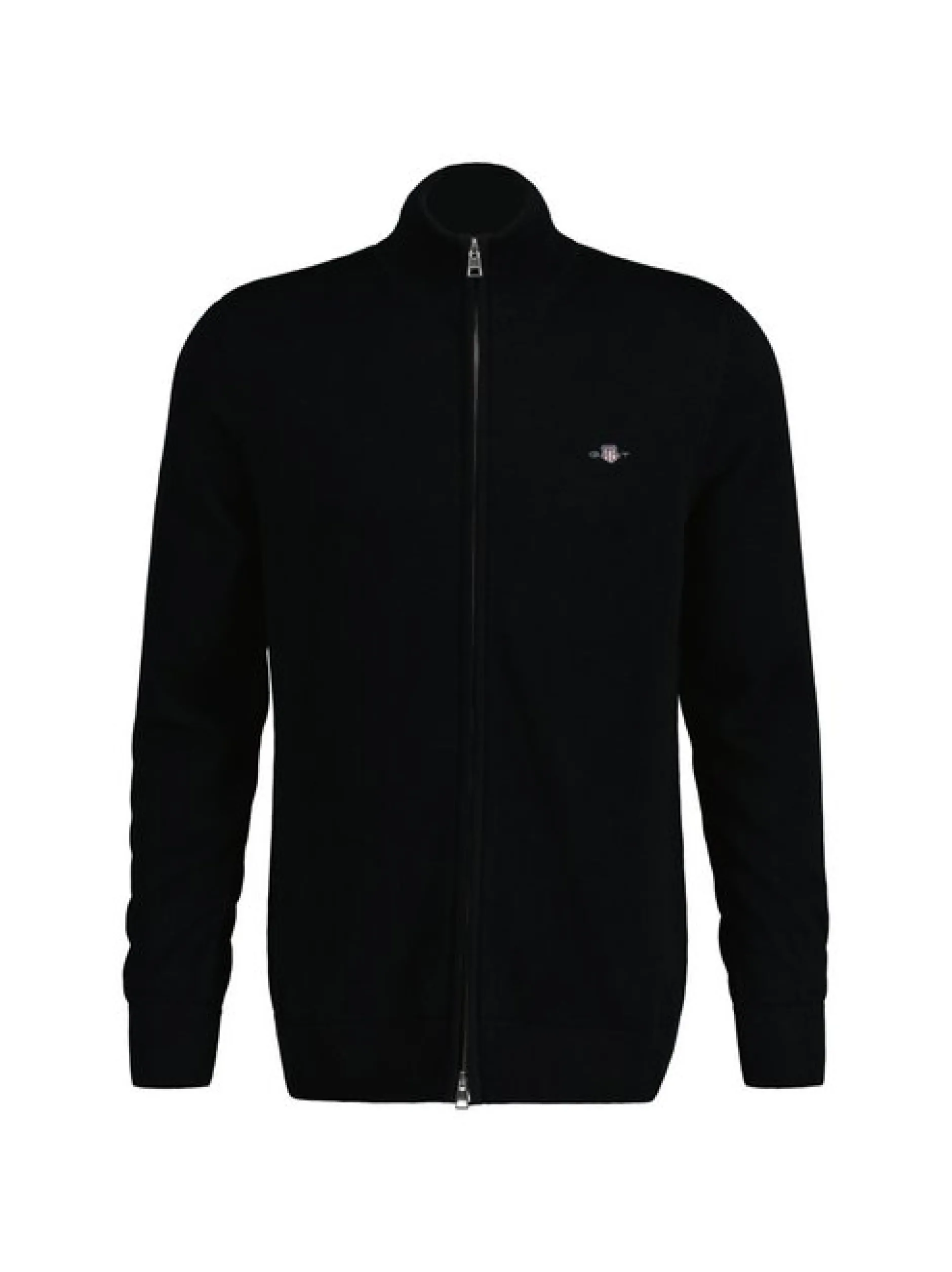 Gant Herren Strickjacke in schwarz - Ärmel: langarm