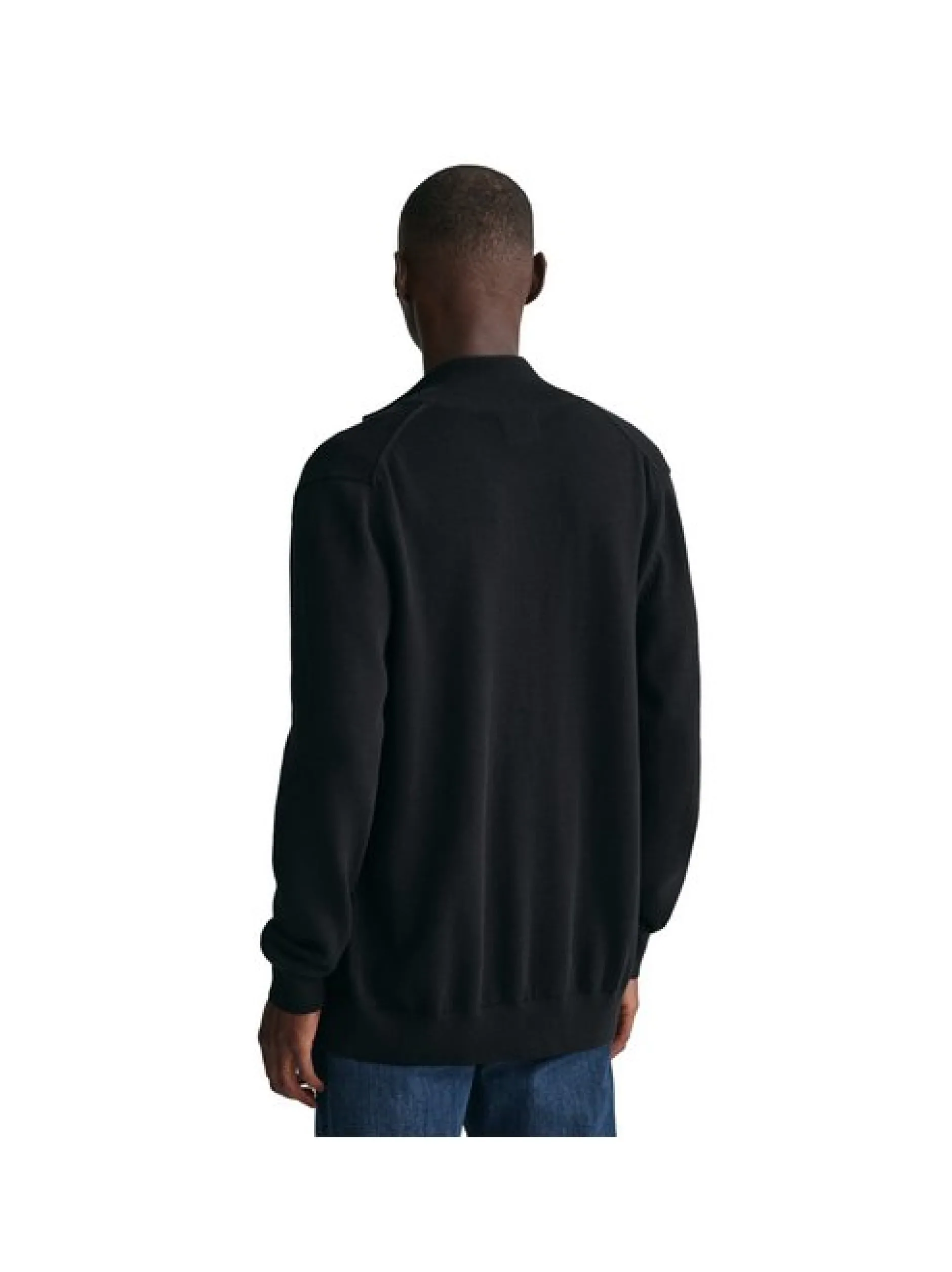 Gant Herren Strickjacke in schwarz - Ärmel: langarm