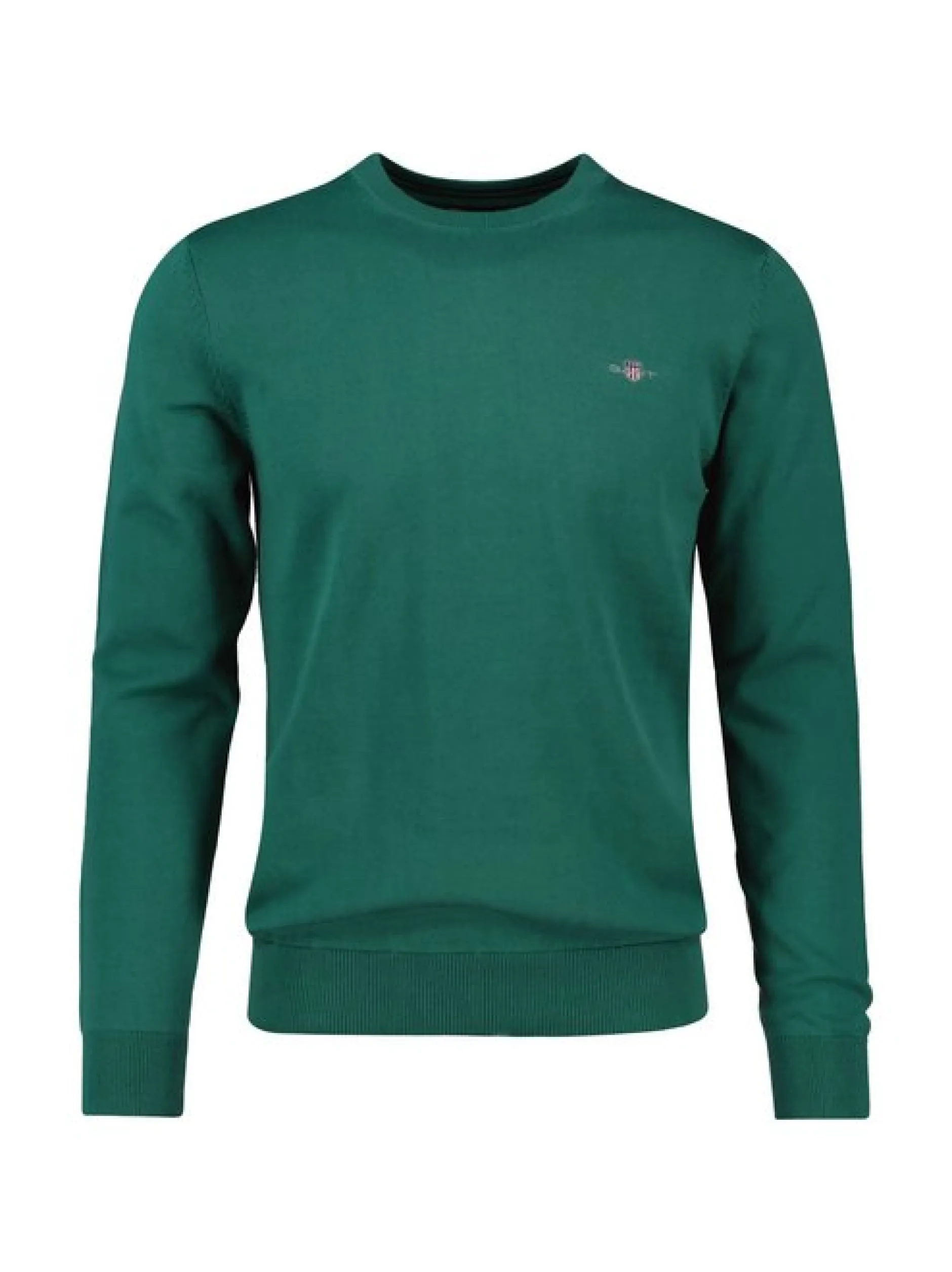 Gant Herren Strickpullover in grün - Ärmel: langarm