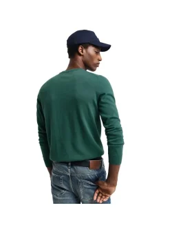 Gant Herren Strickpullover in grün - Ärmel: langarm