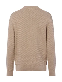 Gant Herren Strickpullover in melange - Ärmel: langarm