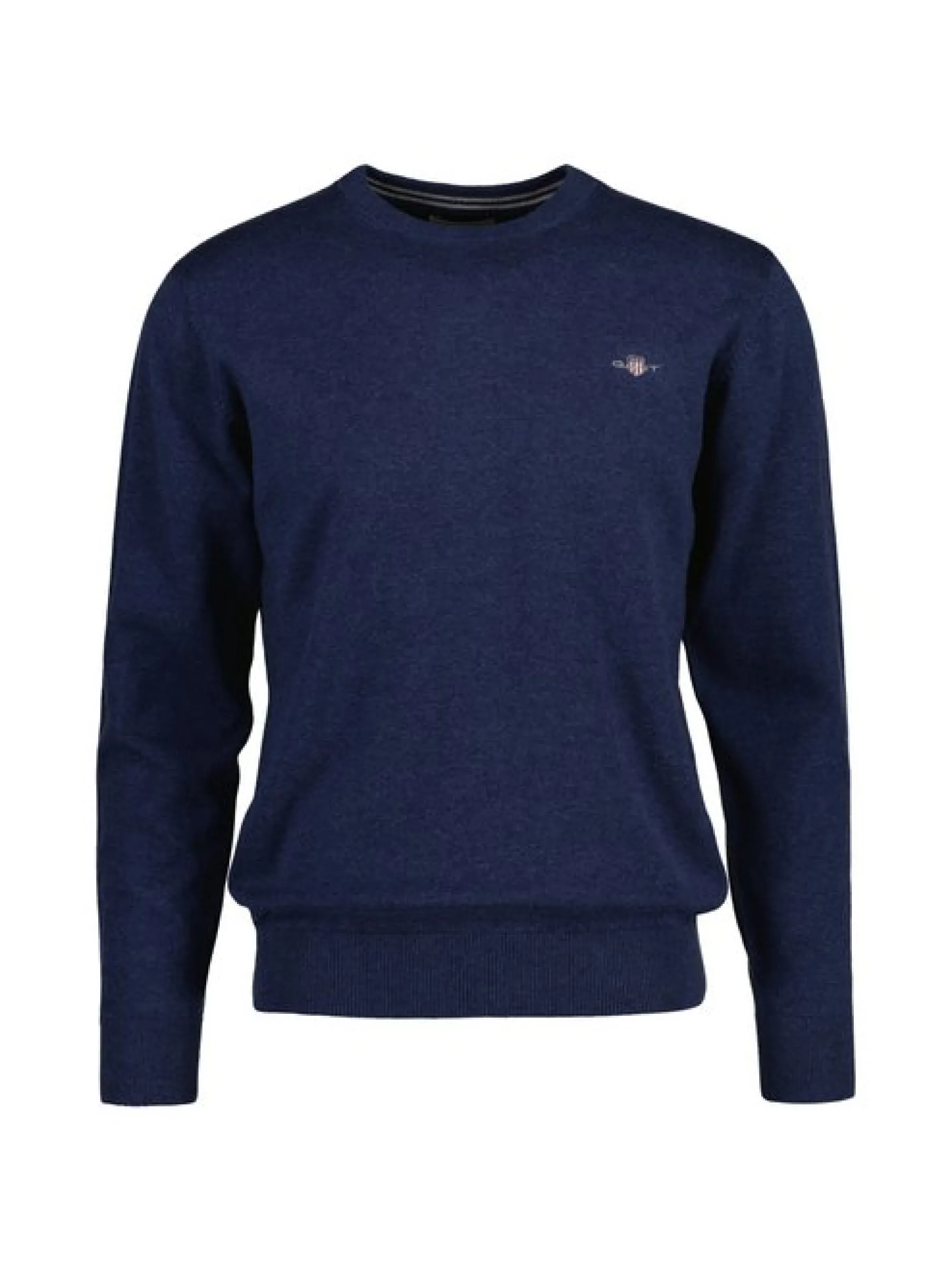 Gant Herren Strickpullover in blau - Ärmel: langarm