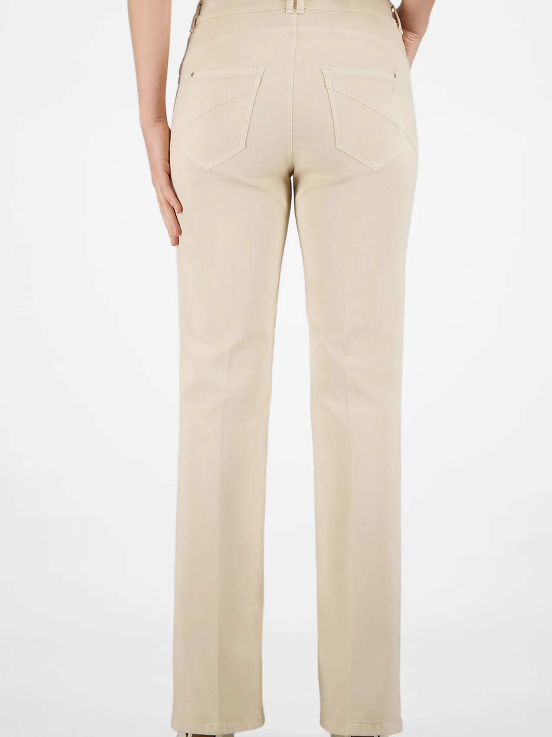 Gardeur Damen Hose - ZURI126 in beige - Länge: lang