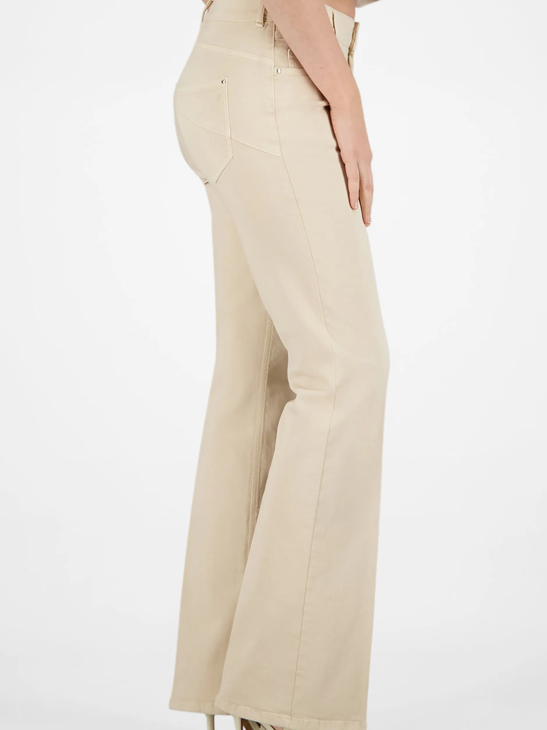 Gardeur Damen Hose - ZURI126 in beige - Länge: lang