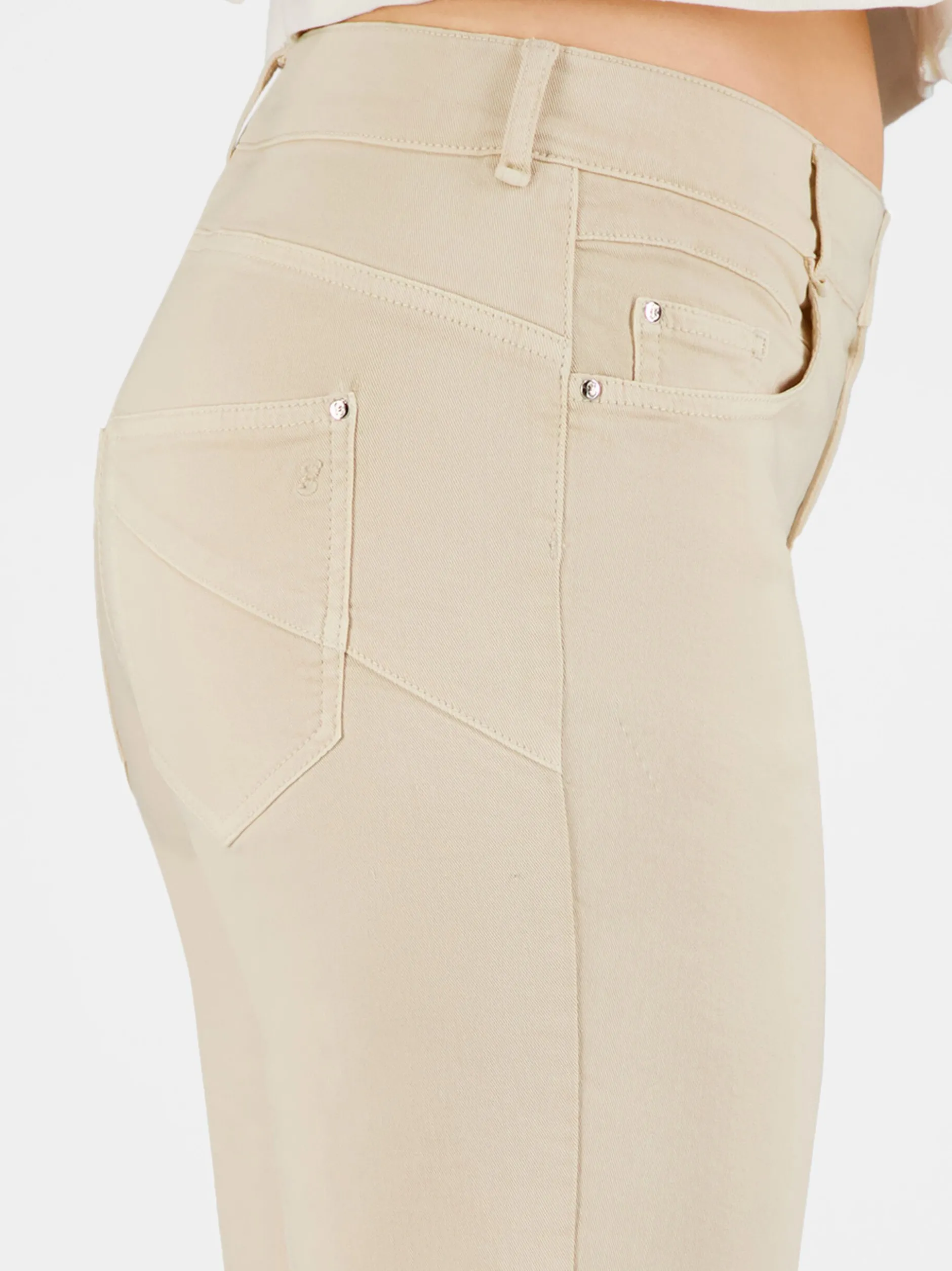 Gardeur Damen Hose - ZURI126 in beige - Länge: lang