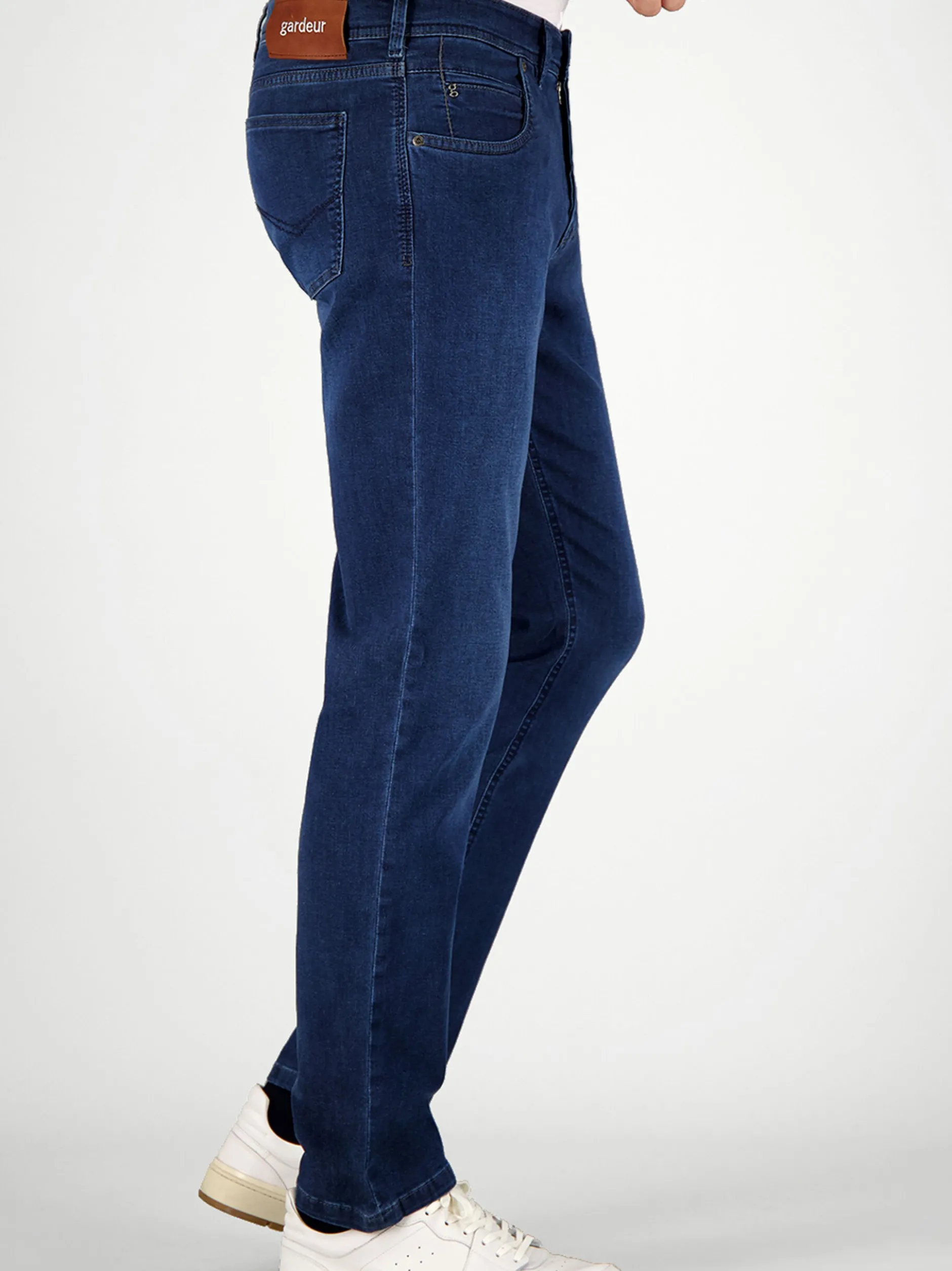 Gardeur Herren Jeans Bradley in blau - Länge: verkürzt
