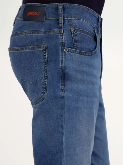 Gardeur Herren Jeans - Bradley-1 in dark stone denim