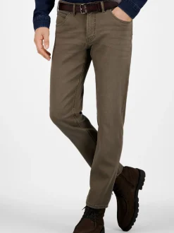 Gardeur Herren Jeans TUCKER in braun - Länge: lang