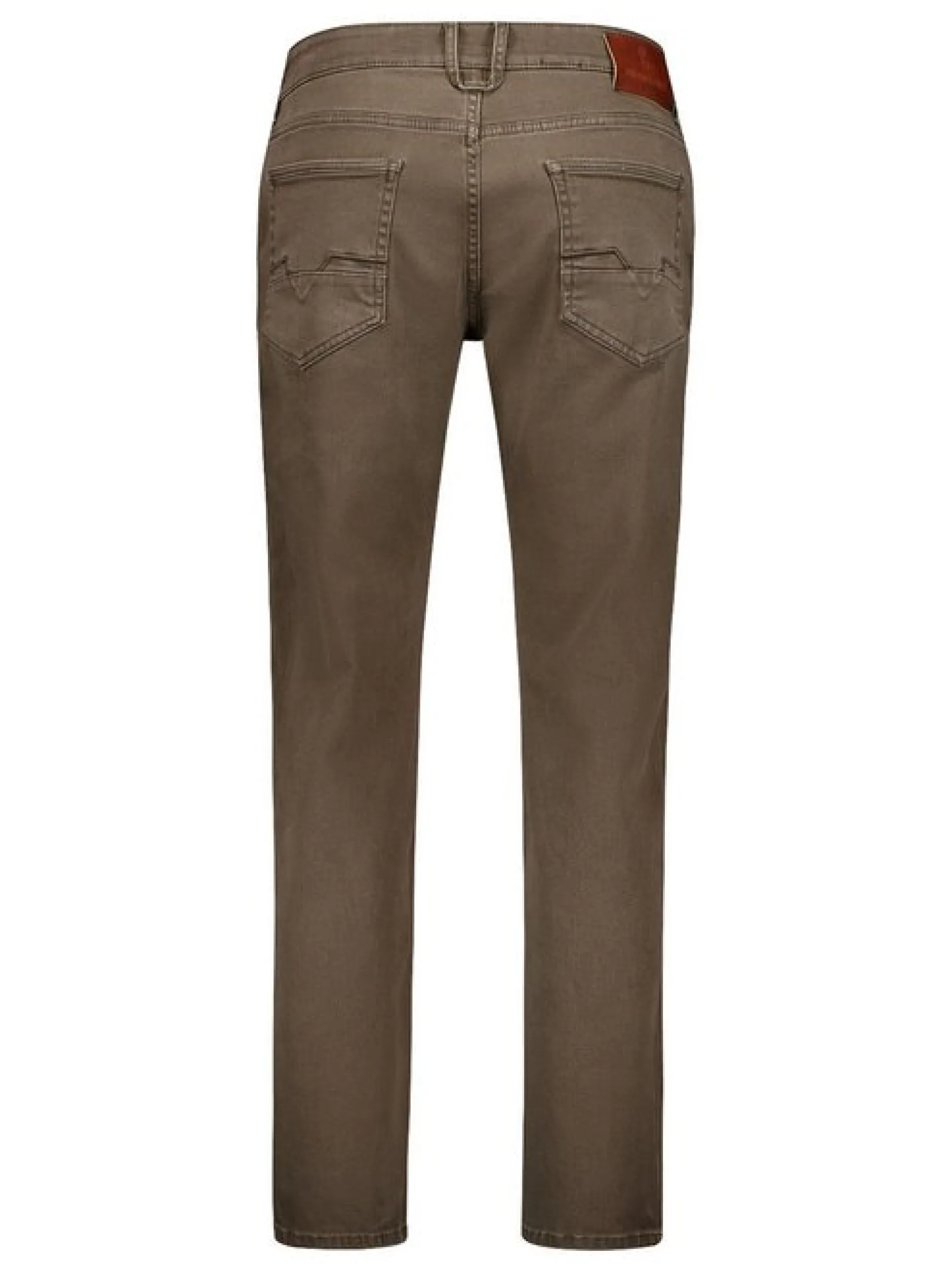 Gardeur Herren Jeans TUCKER in braun - Länge: lang