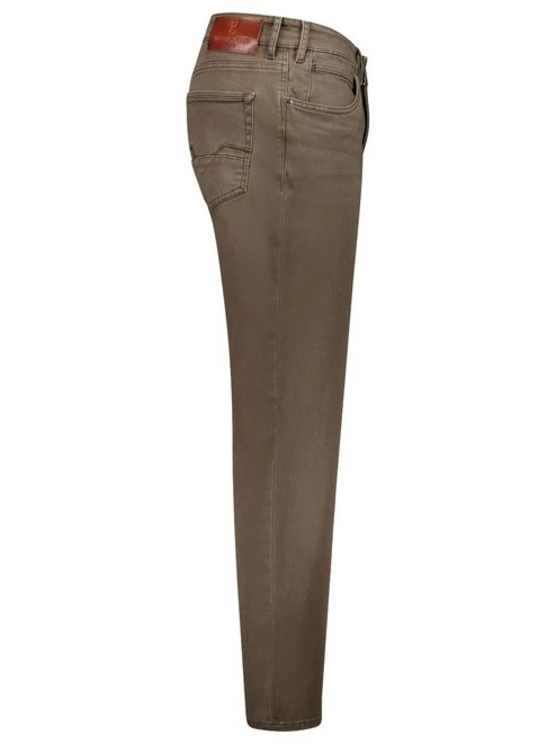 Gardeur Herren Jeans TUCKER in braun - Länge: lang