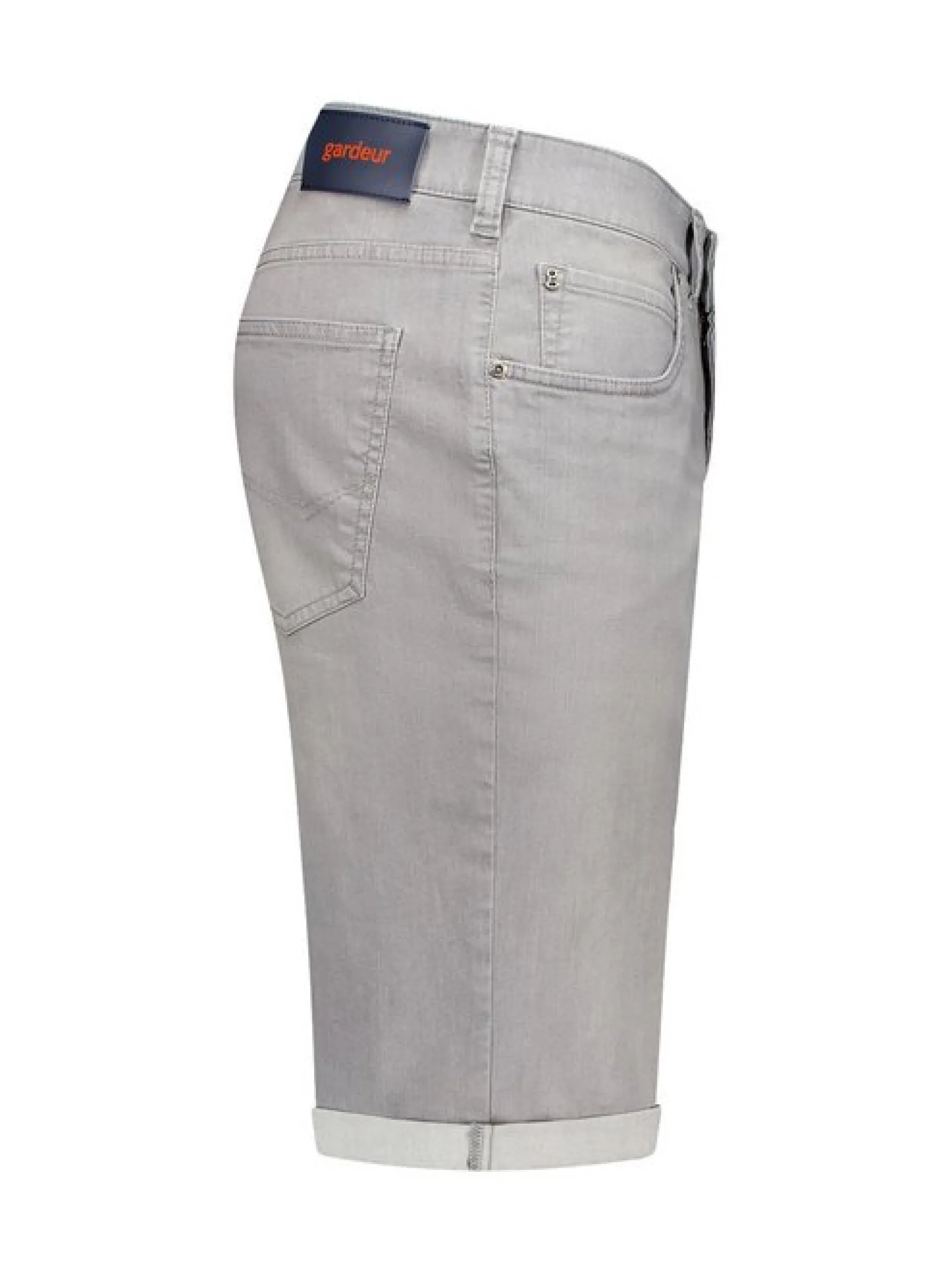 Gardeur Herren Shorts - JOHN in anthrazit - Länge: kurz