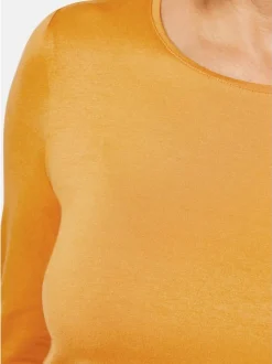 Goldner Damen 3/4-Arm-Shirts in mais - Ärmel: 3/4 Arm