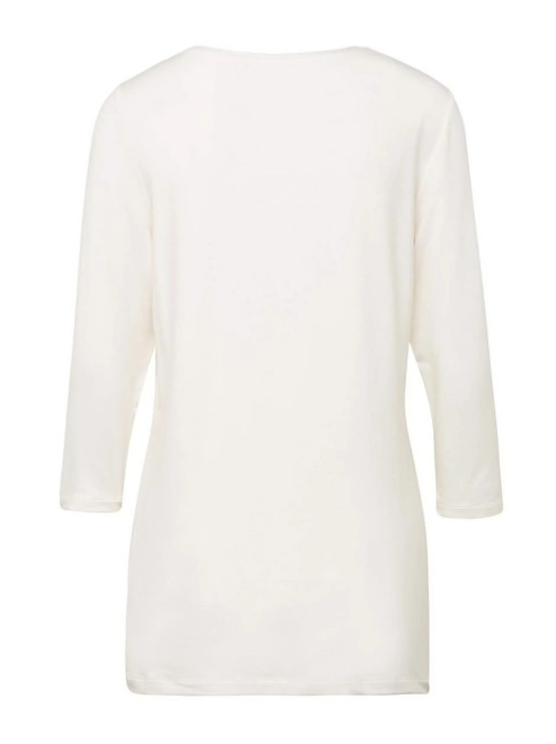 Goldner Damen 3/4-Arm-Shirts in weiß - Ärmel: 3/4 Arm