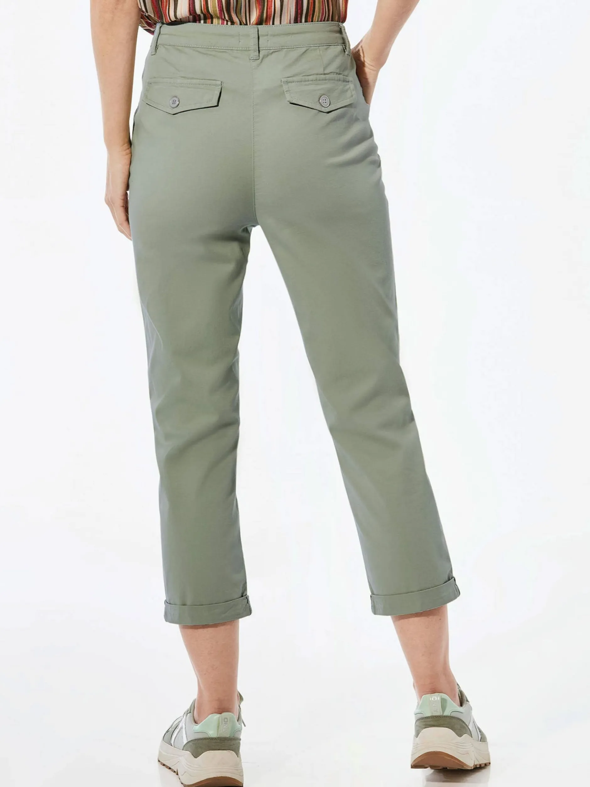 Goldner Damen Capri- & 7/8-Hosen in grün
