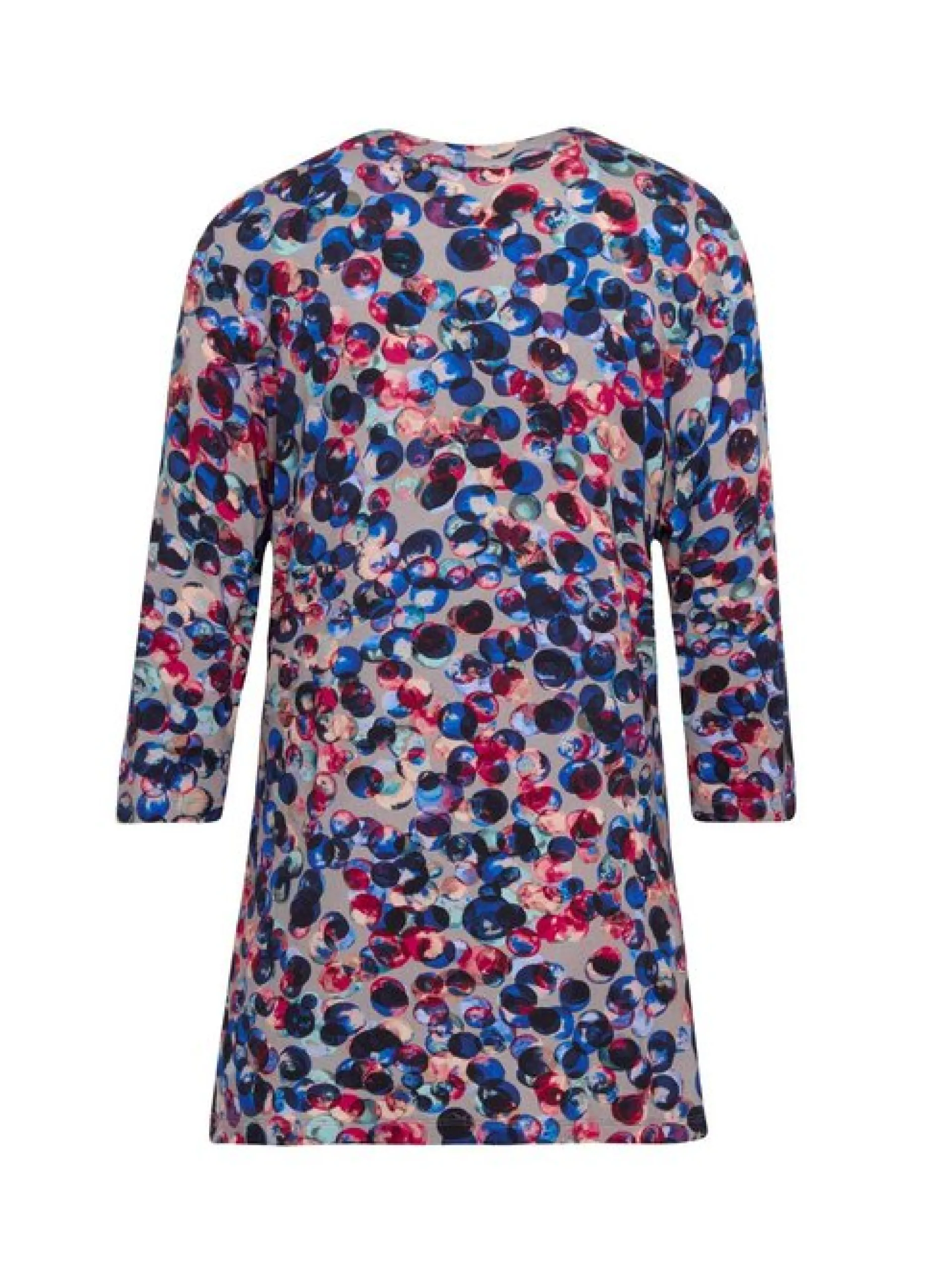 Goldner Damen Druckshirts in marine - Ärmel: 3/4 Arm