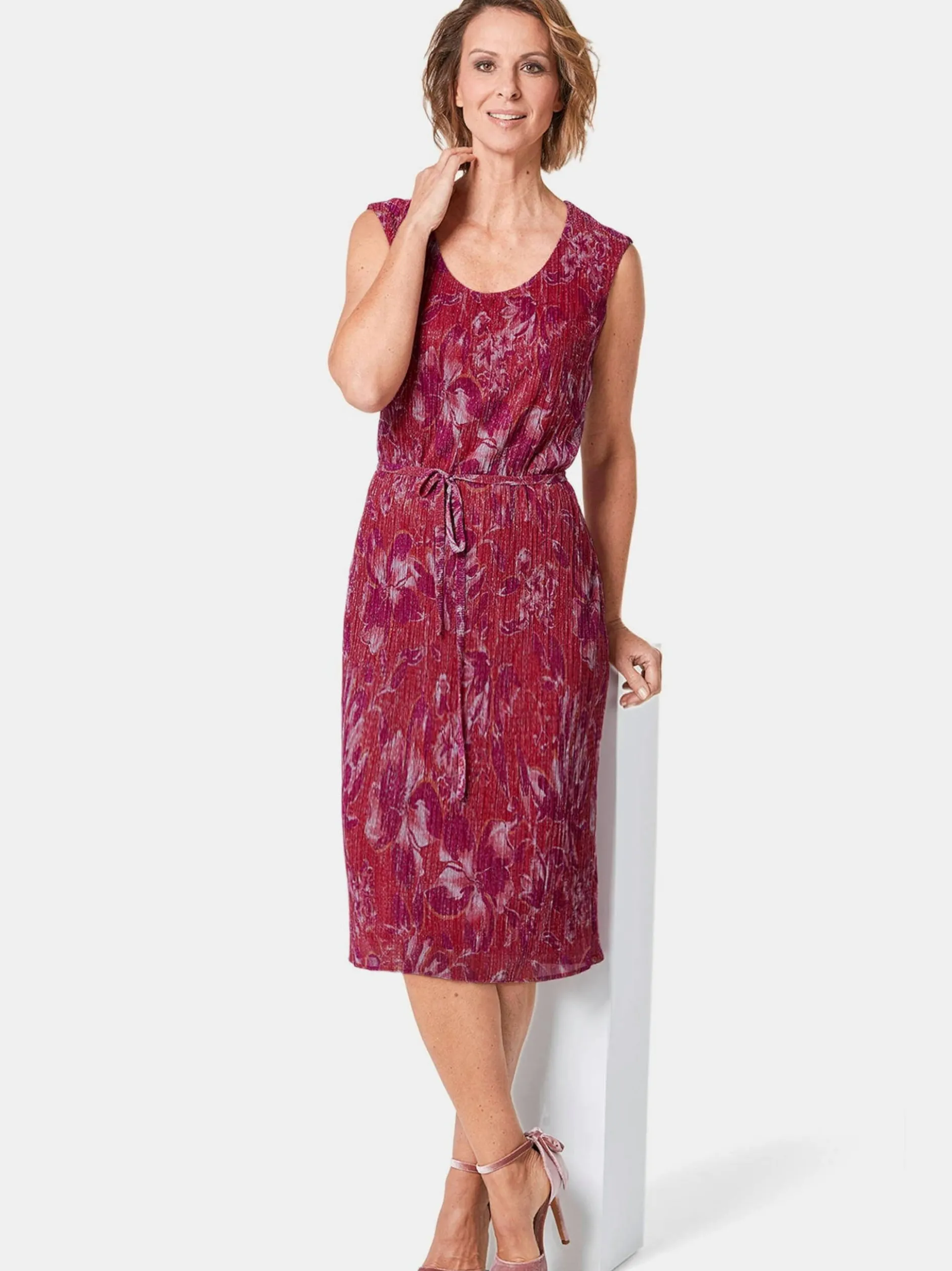 Goldner Damen Festliche Kleider in pink