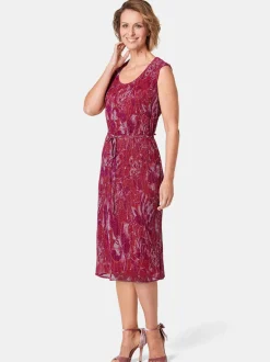 Goldner Damen Festliche Kleider in pink