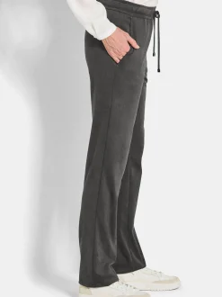 Goldner Damen Hose - Kurzgröße in grau