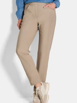 Goldner Damen Hosen in beige