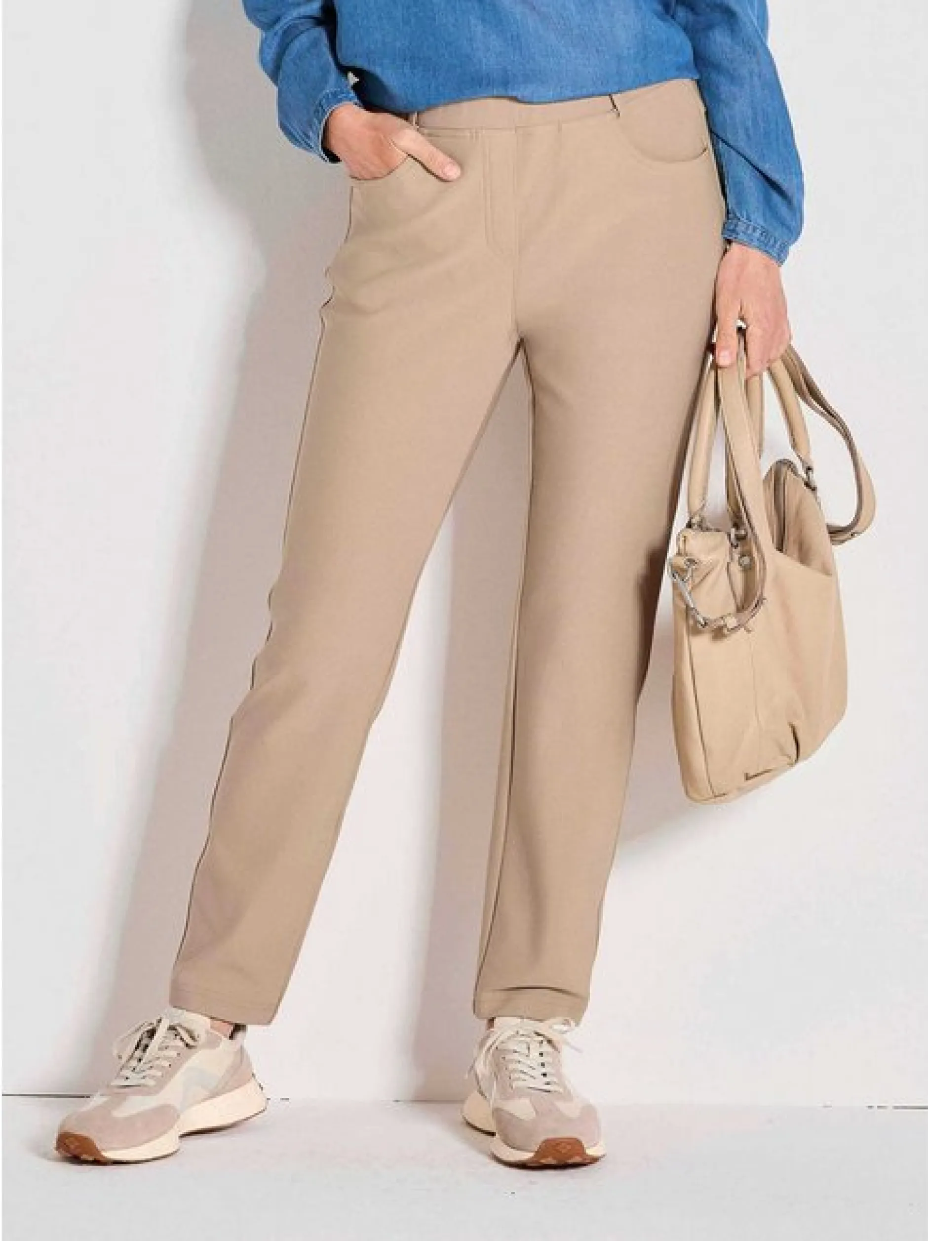 Goldner Damen Hosen in beige