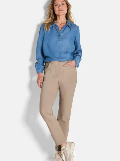 Goldner Damen Hosen in beige