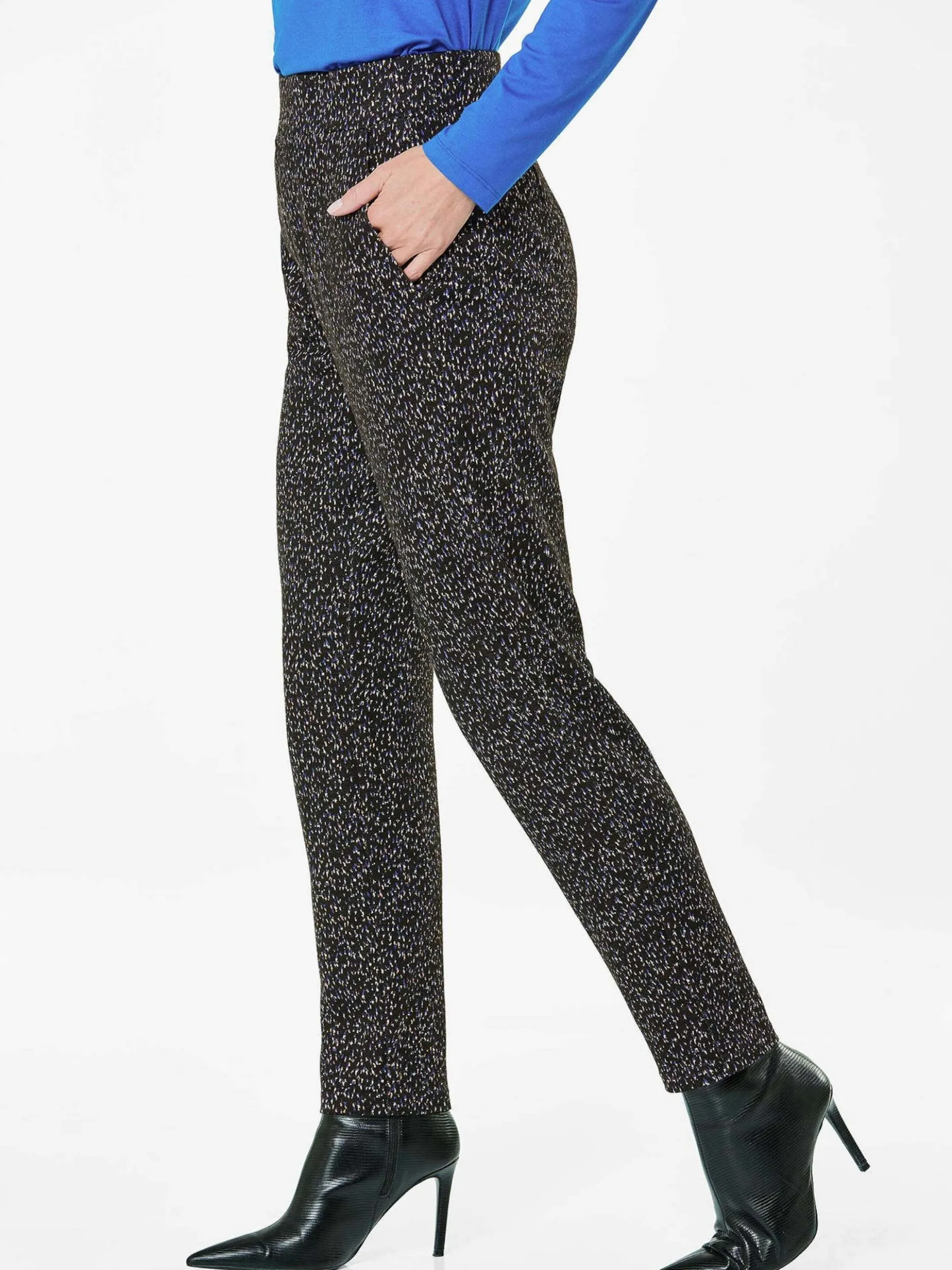 Goldner Damen Hosen in marine