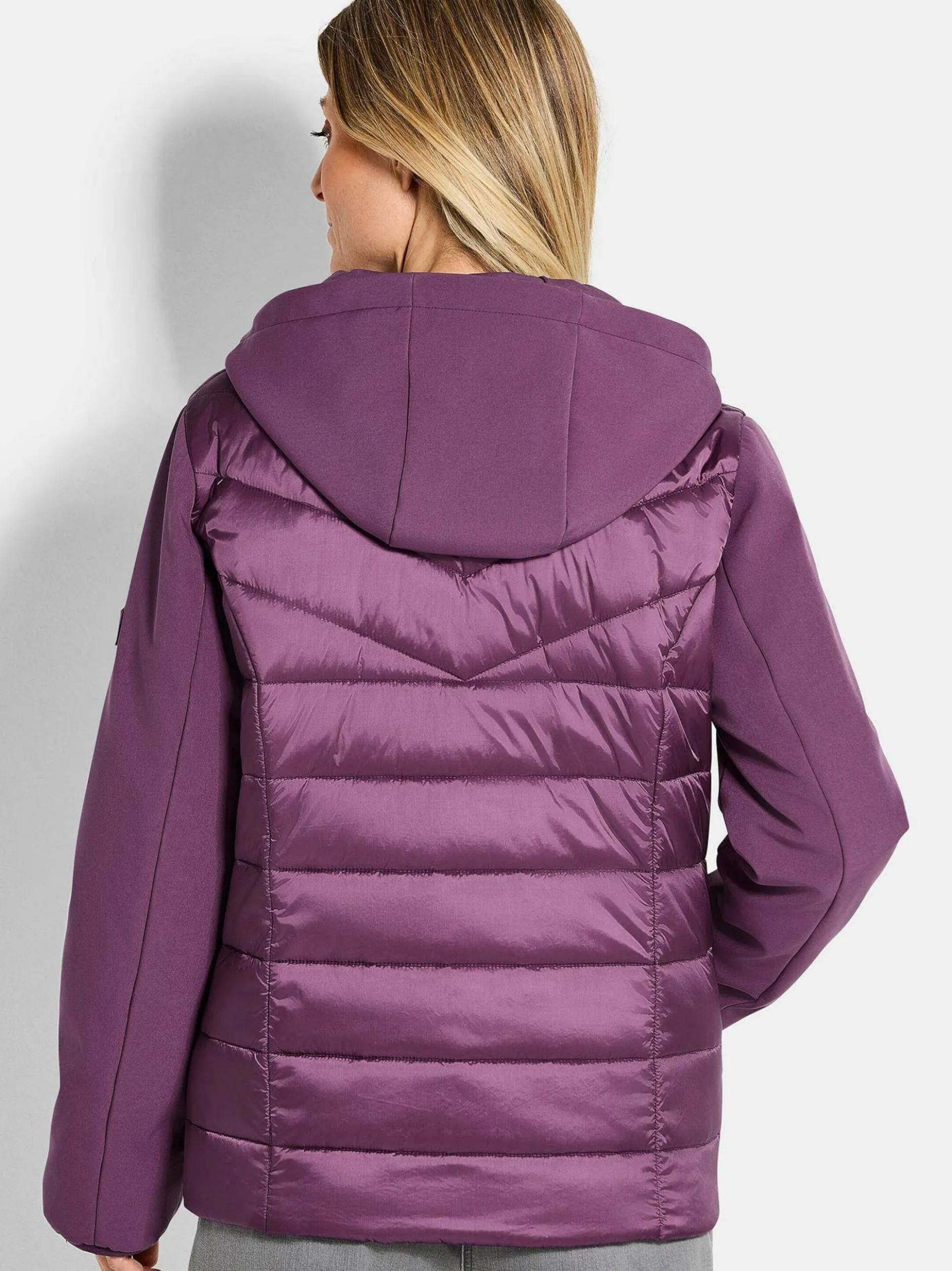 Goldner Damen Jacken in aubergine