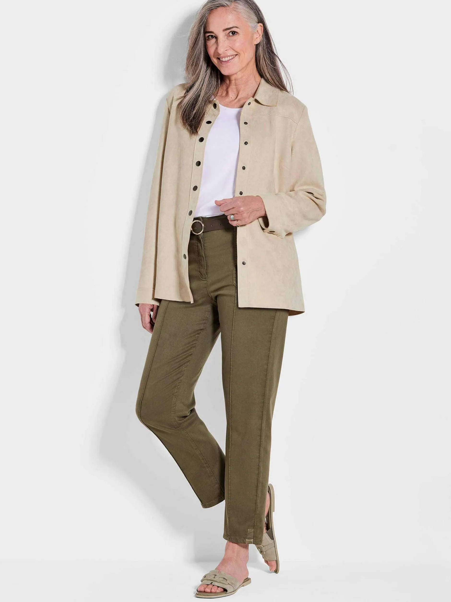 Goldner Damen Jacken in beige
