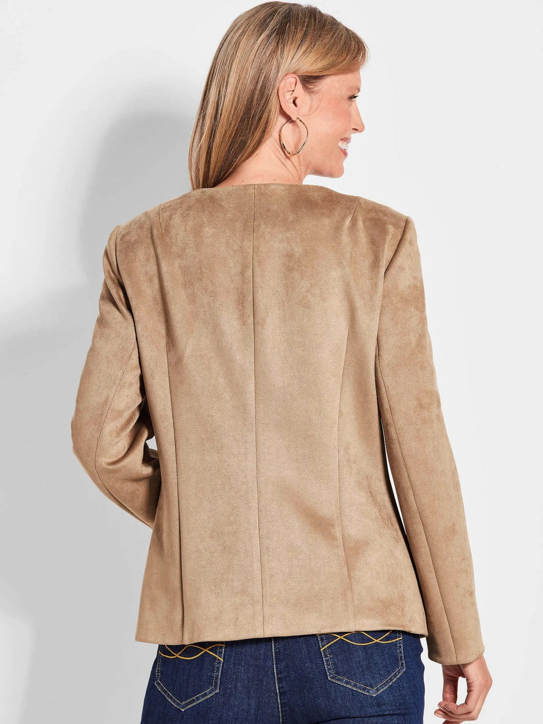 Goldner Damen Jacken in braun